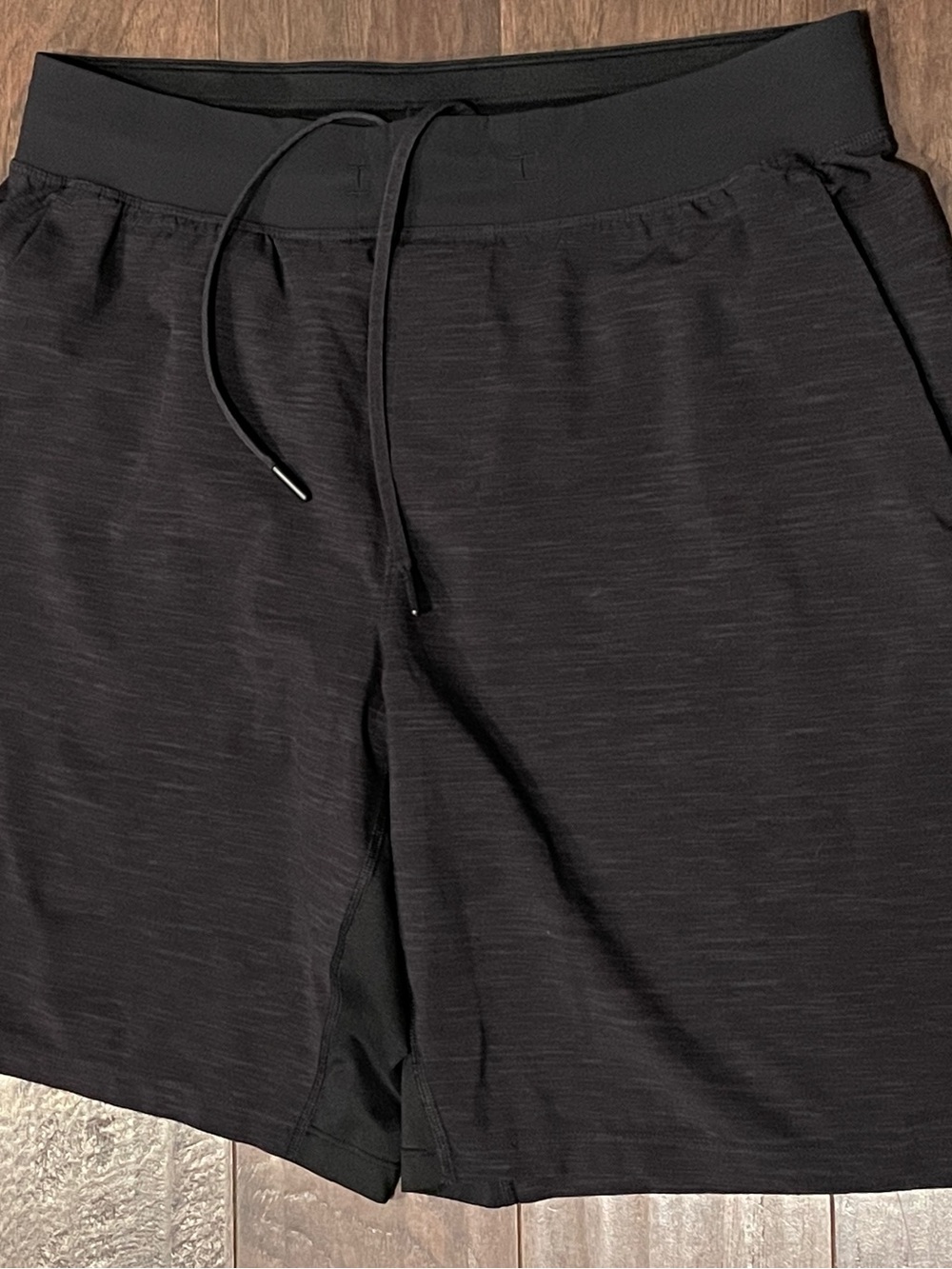 Lululemon Men's Blk Pace Breaker Linerless 9" Shorts Size L